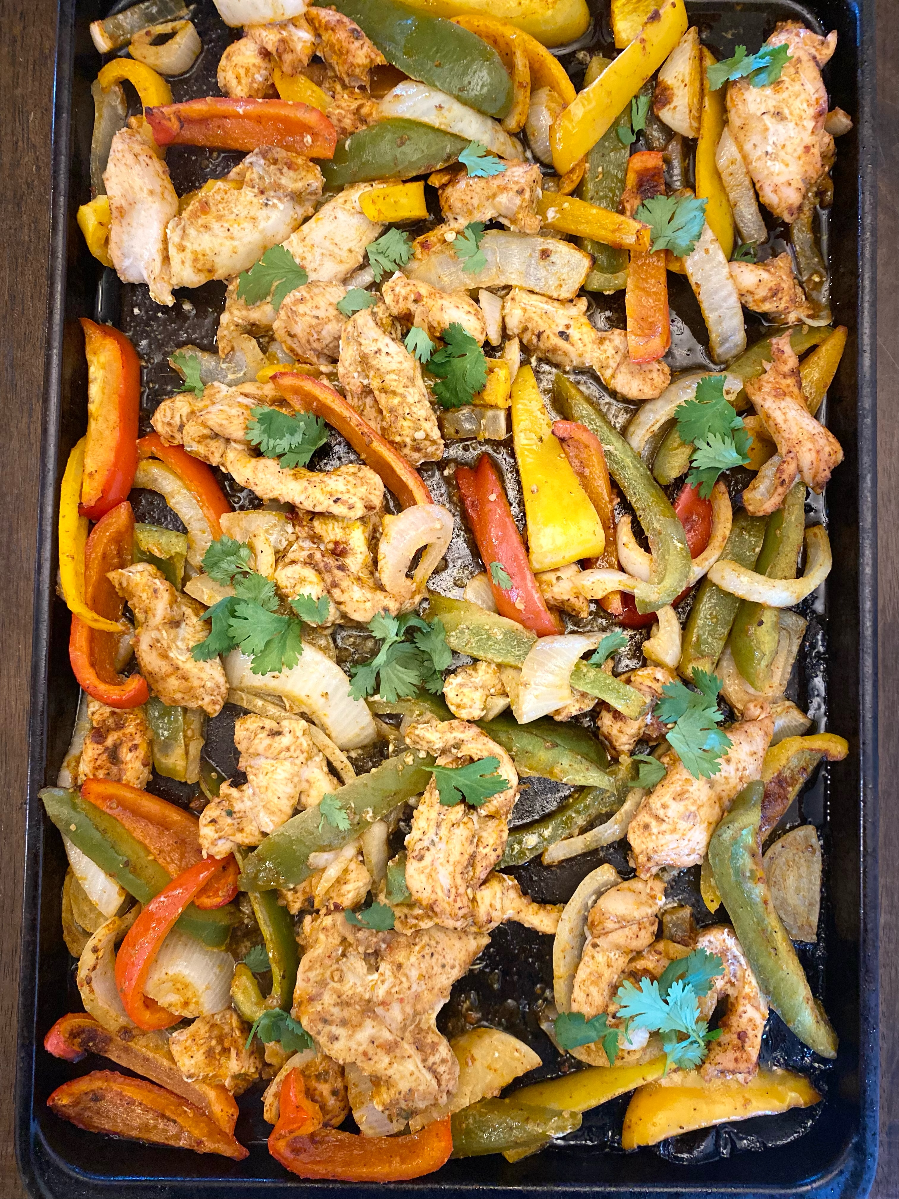 Chicken Fajita Sheet Pan Dinner