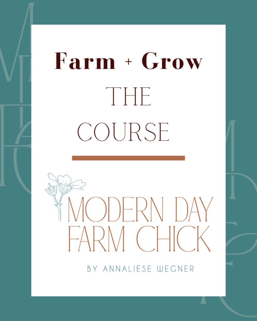 Farm + Grow - The Course. Where I walk you through my tricks of the trade to become an ag-vocate today. This includes a workbook, coaching sessions and an audit of your social media channels.