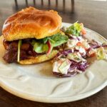 Bacon Jam Cheeseburgers and a fresh express poppyseed salad for pre chore meal prep tonight!