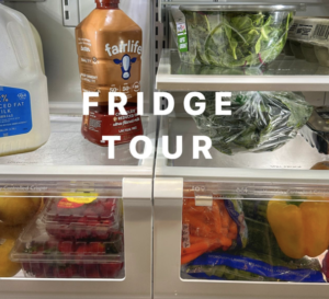 Fridge tour: My Most Important Items I keep in my fridge!