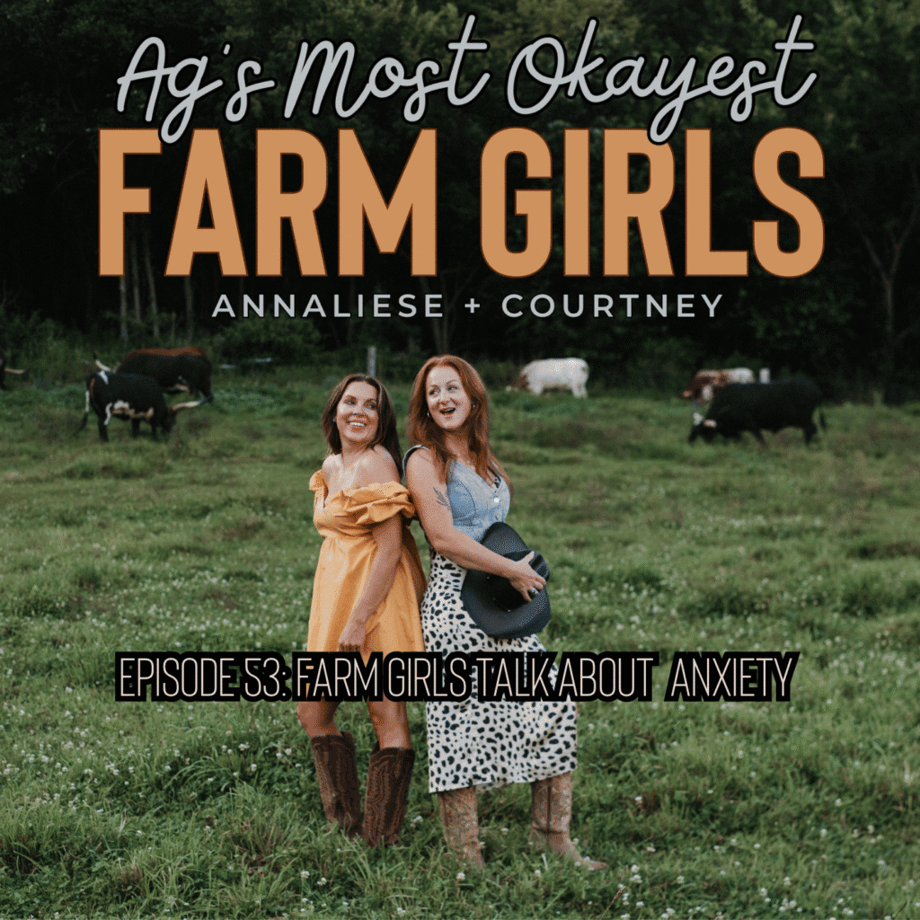 Farm Girls Talk About Anxiety {Episode 53} 2 SHOW NOTES SQUARE 5